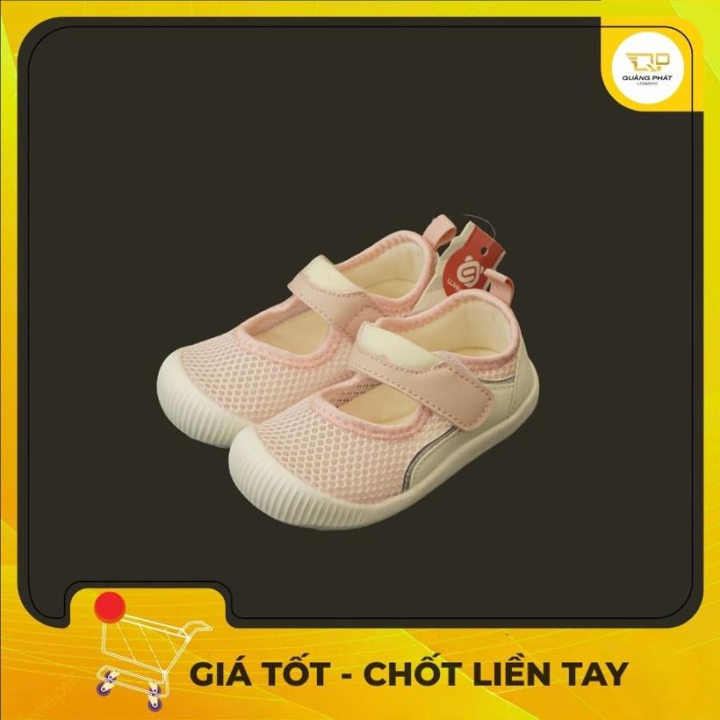 Giày Búp Bê Lưới Cho Bé Gái Weijunyiz Thoáng Khí sz 19