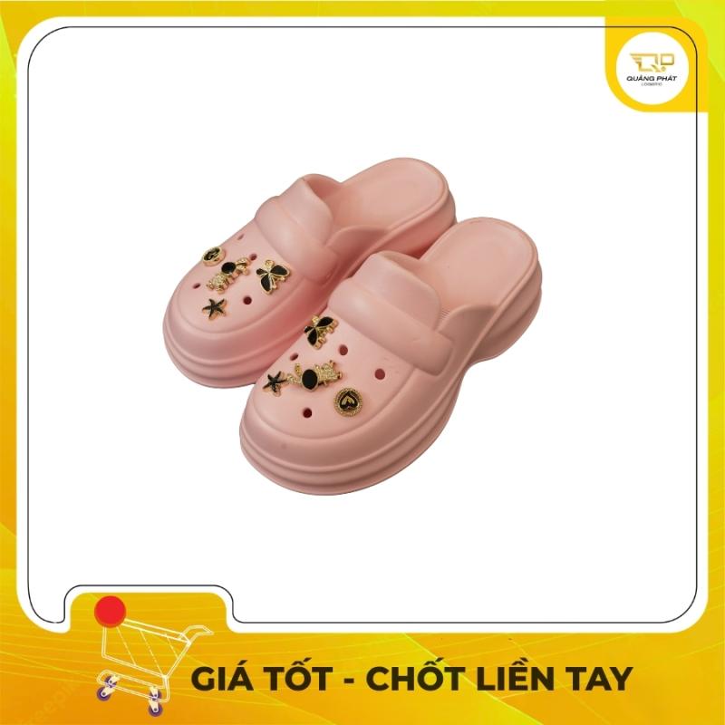 Dép Sục Nhựa Nữ Bánh Mì Đế Cao SZ 38-39